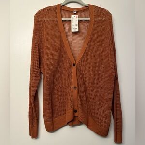 Uniqlo Mesh Knit Cardigan XL